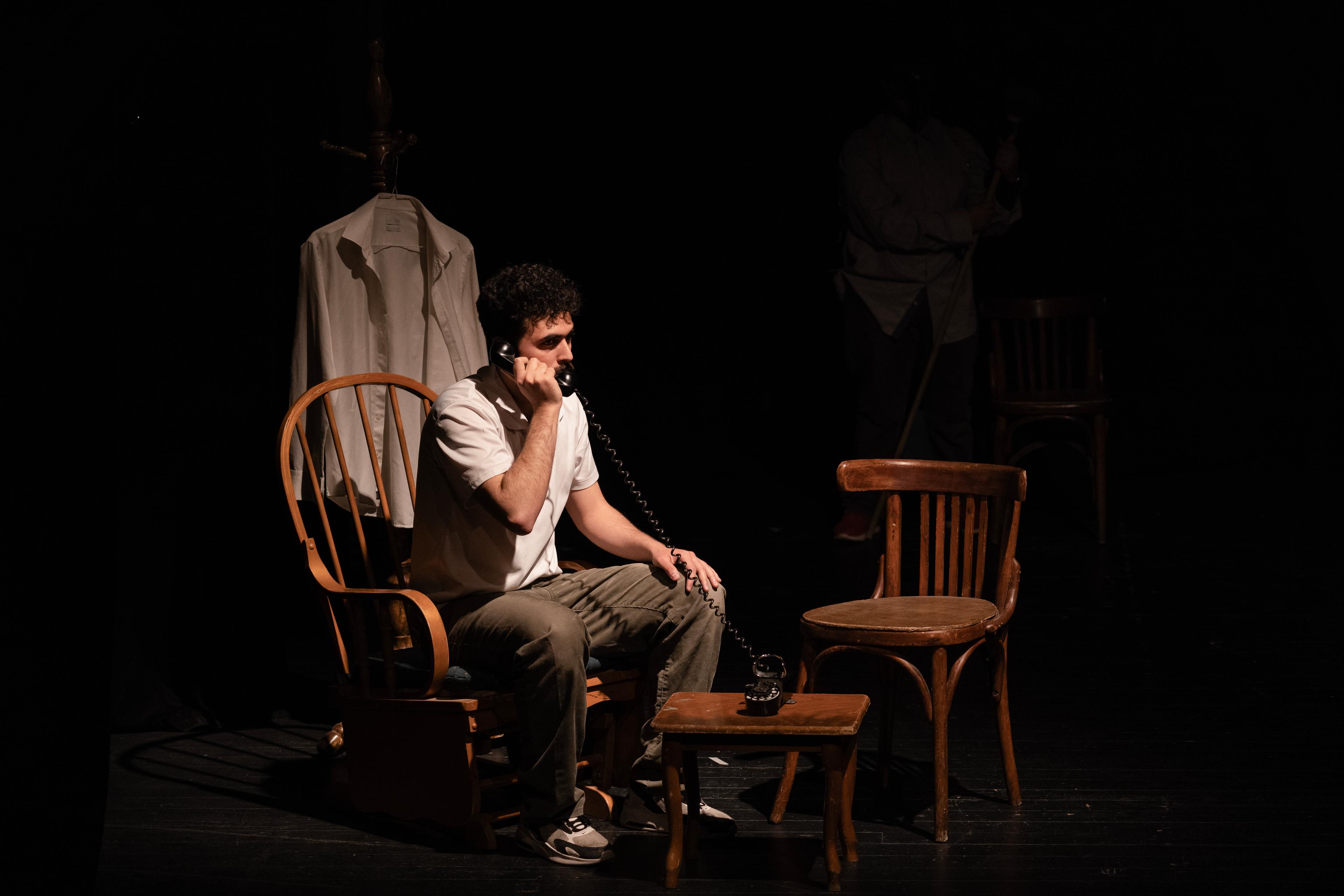 A Call from Afar, production photo 1 of 17